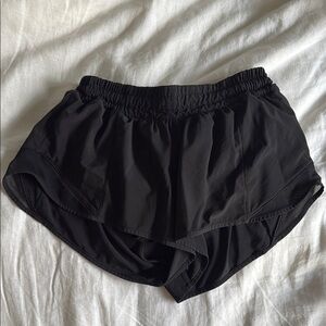 Lululemon Hotty Hot Black Women's Athletic Shorts